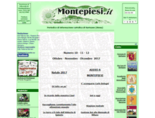 Tablet Screenshot of montepiesi.it